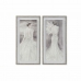 Quadro DKD Home Decor 40 x 3,8 x 80 cm Donna Romantico (2 Unità)