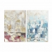 Πίνακας DKD Home Decor 80 x 3,5 x 120 cm Αφηρημένο Loft (x2)