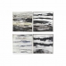 Tablou DKD Home Decor 79 x 2,5 x 79 cm Abstract Modern (4 Piese)