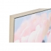 Schilderij DKD Home Decor 60 x 3,5 x 80 cm 60 x 3 x 80 cm Blommor Romantiek (2 Stuks)