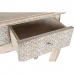 Ingresso DKD Home Decor Bianco Naturale Legno di mango 91 x 42 x 81 cm