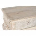 Ingresso DKD Home Decor Bianco Naturale Legno di mango 91 x 42 x 81 cm