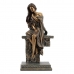 Deko-Figur DKD Home Decor 17 x 11 x 32,50 cm Damen Kupfer