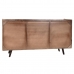 Sideboard DKD Home Decor Multicolour Golden Dark brown Wood Metal 150 x 43 x 80 cm