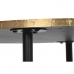 Masa de Cafea DKD Home Decor Glamour Negru Auriu* Lemn Metal 85 x 85 x 45 cm