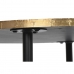 Mesa de Centro DKD Home Decor Glamour Preto Dourado Madeira Metal 85 x 85 x 45 cm