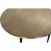 Mesa de Centro DKD Home Decor Glamour Preto Dourado Madeira Metal 85 x 85 x 45 cm