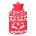 Warmwaterkruik EDM Rojo/Blanco 2 L