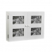 Armario de llaves Versa Wte Blanco Madera 8,5 x 33 x 46 cm