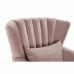 Poltrona DKD Home Decor 73 x 70 x 87 cm Rosa Legno d'albero della gomma