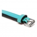 Hondenhalsband Gloria Gestoffeerd Turquoise 45 cm (45 x 2 cm)