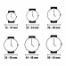 Γυναικεία Ρολόγια Montres de Luxe 09EX-L/A8301 (Ø 35 mm)