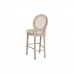 Stool DKD Home Decor Fir 48 x 60 x 117 cm Beige