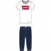 Αθλητικό Σετ για Μωρό TWILL JOGGER Levi's 6EA924-001  Λευκό