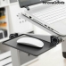 Justerbart laptop-bord med multipla positioner Omnible Iceberg V0103206 Aluminium (Renoverade A)