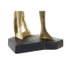 Decoratieve figuren DKD Home Decor Muziek 20 x 12 x 41,5 cm Ballerina Gouden Romantiek (3 Stuks)