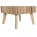 Table de Nuit DKD Home Decor Doré Marron Clair Bois de paulownia Bois MDF 43 x 40 x 70 cm