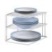 Köögikapi Organiseerija Metaltex Silos 3 Riiulid Metall (25 x 25 x 19 cm)