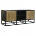 TV-møbler DKD Home Decor Svart Metall Tre (120 x 37 x 50 cm)