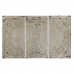 Decoración de Pared DKD Home Decor Beige Neoclásico 178 x 4 x 112 cm (3 Piezas)