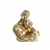 Decoratieve figuren DKD Home Decor Koppel Zwart Gouden 15,5 x 13,5 x 37,5 cm (2 Stuks)