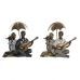 Ukrasna figura DKD Home Decor 18 x 11 x 12,5 cm 18 x 11 x 17 cm Pisana Partner (2 kom.)