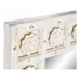 Specchio da parete DKD Home Decor Bianco Legno di mango Decapaggio (93,5 x 4,7 x 120,3 cm)