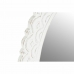 Стенно огледало DKD Home Decor 58 x 2,5 x 86 cm Кристал Бял Индианец Дървен MDF Гранитогрес