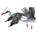 Wanddecoratie DKD Home Decor 71 x 5 x 71 cm Reiger (2 Stuks)