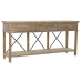 Console DKD Home Decor Zwart Natuurlijk Metaal Spar 30 x 40 cm 181 x 45 x 86 cm