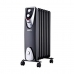 Radiador EDM Black Edition Preto/Cinzento 1500 W