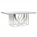 Middagsbord DKD Home Decor Sølv Krystall Stål (180 x 90 x 75 cm)
