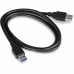 Prekidač Trendnet TK-U404 USB Crna