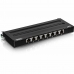 Коммутационная панель 8 портов кат. 6 UTP Trendnet TC-P08C6AS