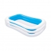 Oppustelig Pool Intex 56483 770 L (262 x 175 x 56 cm) Blå/hvid 262 x 175 x 56 cm