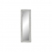 Nástěnné zrcadlo DKD Home Decor Sklo MDF Bílý proutěný Cottage (43 x 133 x 4 cm) (43 x 4 x 132,5 cm)