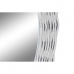 Стенно огледало DKD Home Decor Кристал MDF Бял плетена ракита Cottage (63 x 4 x 63 cm) (63 x 63 x 4 cm)