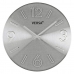 Reloj de Pared Versa Plateado Metal Aluminio 4 x 35,5 x 35,5 cm