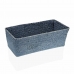 Mehrzweckkorb Versa Blau Seetang 16 x 10 x 30 cm