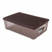 Doos met deksel Stefanplast 30870 38,5 x 17 x 59,5 cm Chocolade 30 L