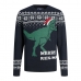 Unisex sveter Jack & Jones T REX Námornícka modrá