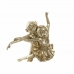 Dekorativ figur DKD Home Decor FZ-95015 18,5 x 11,2 x 29,5 cm Gylden Harpiks Kolonistil Abe