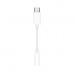 Adaptateur USB C vers Jack 3.5 mm Apple MU7E2ZM/A Blanc