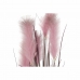 Koristekasvi DKD Home Decor Pinkki Kangas Teräs Muovinen PVC (40 x 40 x 180 cm)