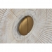 Puhvetkapp DKD Home Decor Metall Mangopuit Valge Must Kuldne 81 x 45 x 75 cm