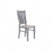 Sedia da Sala da Pranzo DKD Home Decor 40 x 42 x 94,5 cm Naturale Grigio