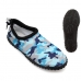 Slippers Blauw Camouflage