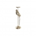 Candelabro DKD Home Decor Champanhe Alumínio Papagaio (21 x 21 x 72 cm)