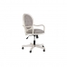 Cadeira de Escritório DKD Home Decor Branco Cinzento claro 52 x 50 x 88 cm