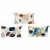 Cushion DKD Home Decor Plastic Blue White Multicolour Pink Rectangular Abstract 50 x 30 x 12 cm (3 Pieces)